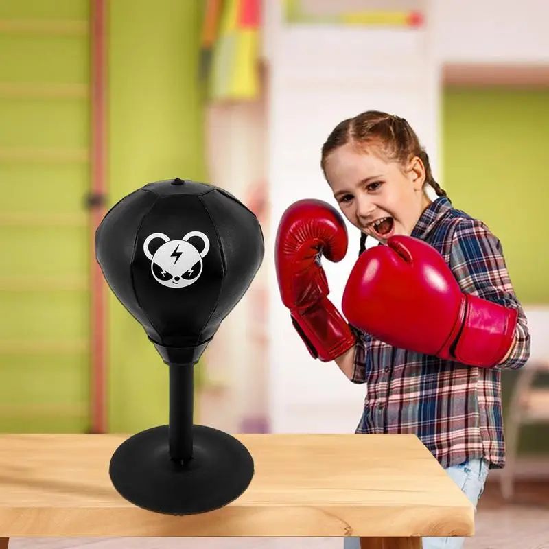 Punching Bag Suction Cup Desktop Training Boxing Bag Suction Cup Table Boxing Strong Adults Kids Relaxation Toys For