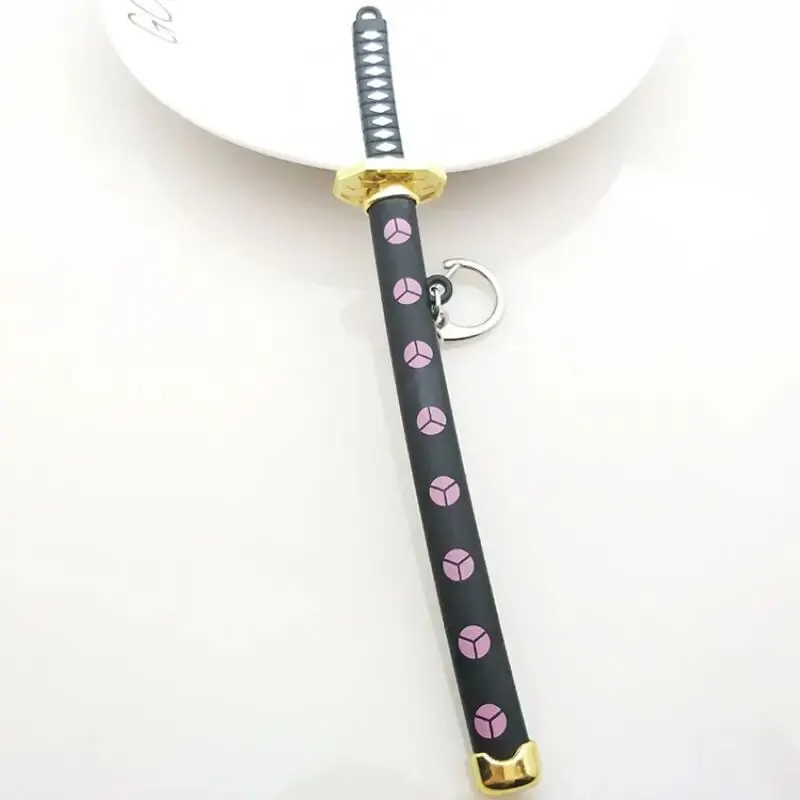 Mini Toy Samurai Knife Key Chain Toy Metal Weapon Sword Keychain Key Ring Weapon Model Alloy Keychain For Men