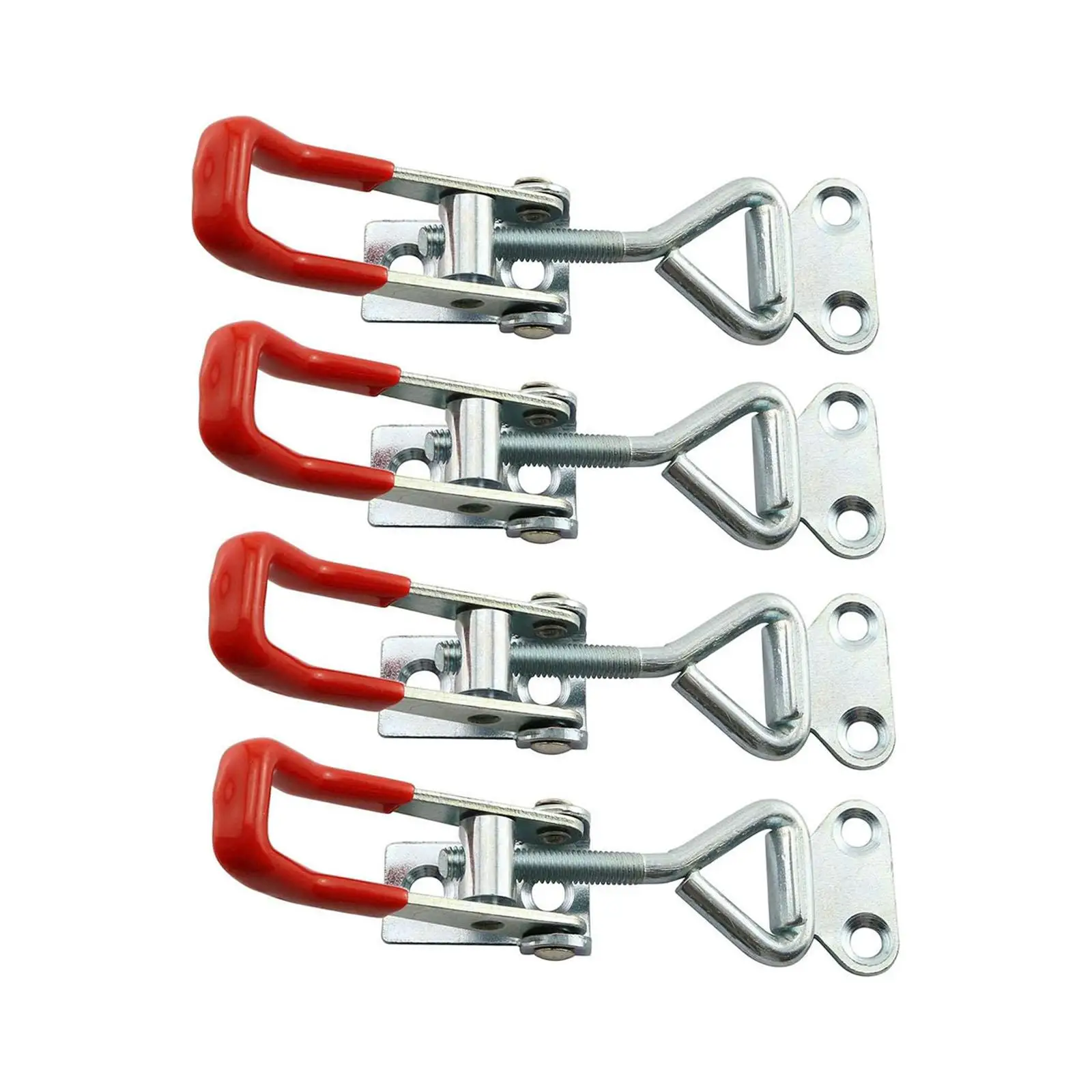 4x Toggle Latch Clamp Locks Home Pull Hasp Latch Quick Release
