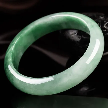 

Send Certificate Real Burma Jade Bangle Green Jadeite Myanmar Emerald Bracelet Women Healing Jewelry Certified Jades Bangles