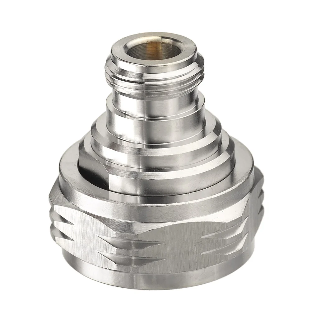 RF Coaxial Adapter N Female to 7 16 DIN Male Straight Connector