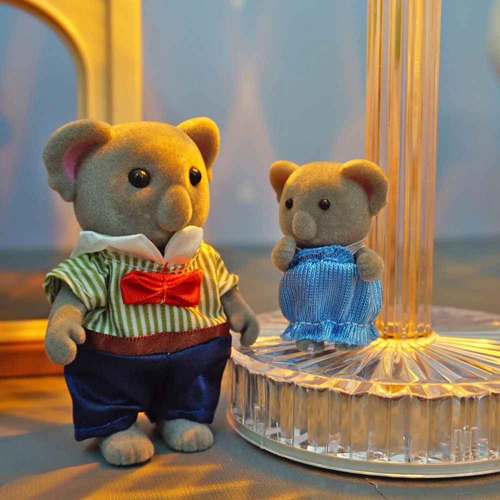 

Forest Family 1:12 Scale Simulation Reindeer Pretend Same Set Rabbit Bear Animal Set Toy House Children Christmas Birthday Prese