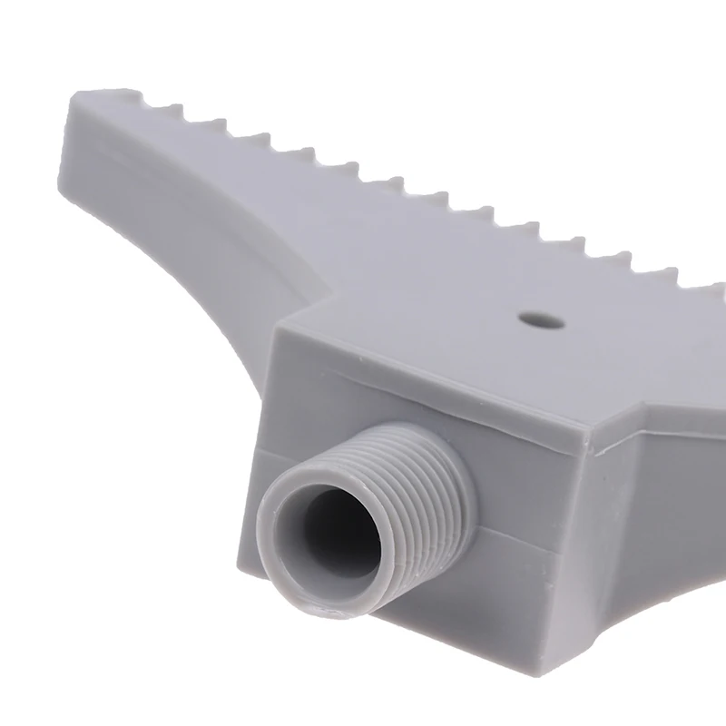 Wideth Plastic Air Knife Air Blowing Drying Flat Fan Nozzle Male Thread Wash Jet Nozzle Plastic Blowing Nozzle