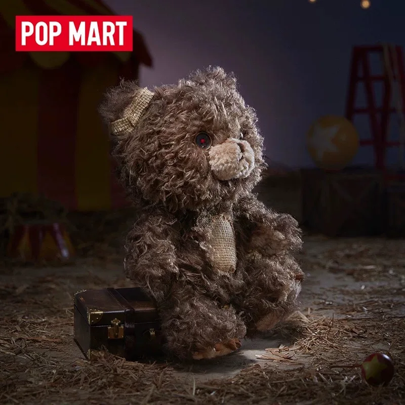 Brinquedo Autêntico POPMART Hirono Little Wild Bear, um presente