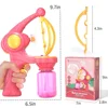 Bubble Machine Rocket Fully Automatic Blowing Electric Soap Bubble Gun Boys Girls Toys Childrens Day Gift Outdoor Party Play 3