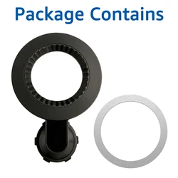 Premium Magnetic Car Phone Mount Base for Dashboard and Air Vent Holders (C - 485 - D)