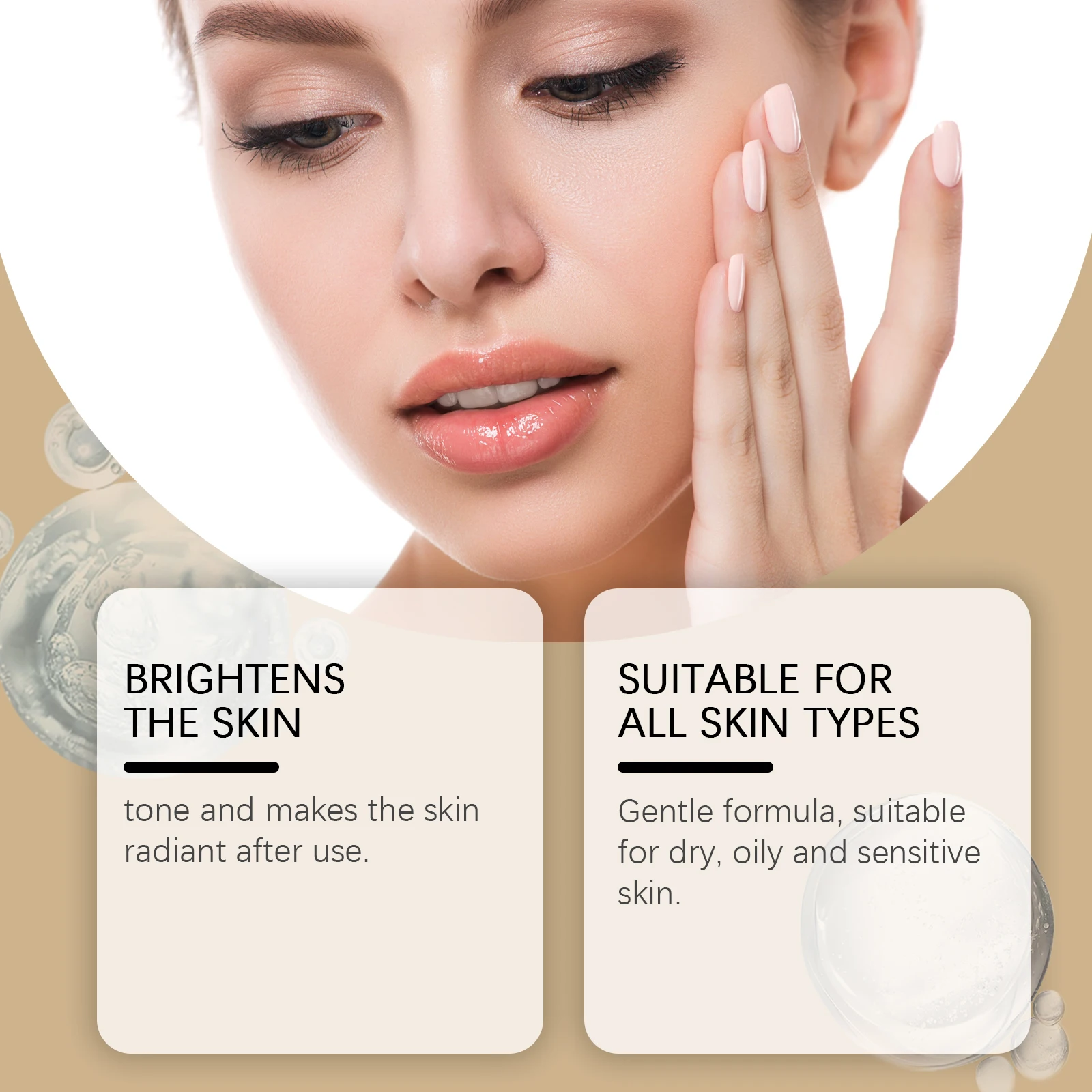 Rice Exfoliating Essence Dead Skin Removal Oil Control Brightening Moisturizing Nourishing Improve Roughness Nicotinamide Serum