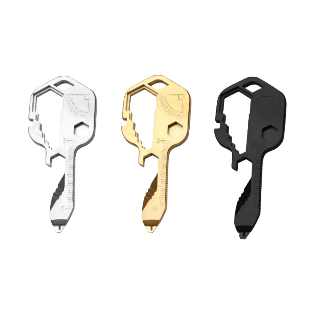 

Multitool Key Universal Keys Gear Clips Measuring Adjustable Portable Home Hand Tool Key Ring Wrench Set