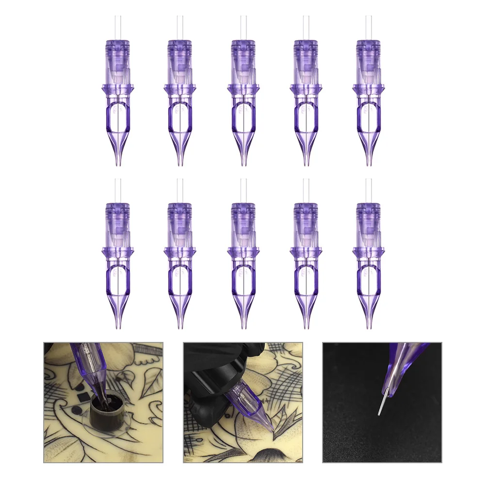 

10pcs Catheter Tattooing Needle Body Coloring Needle for Gift (1203RL)