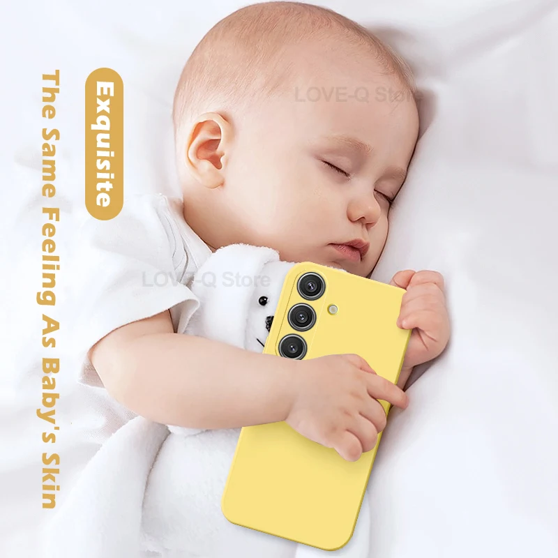 Liquid Silicone Soft Phone Case - Premium Protective Cover