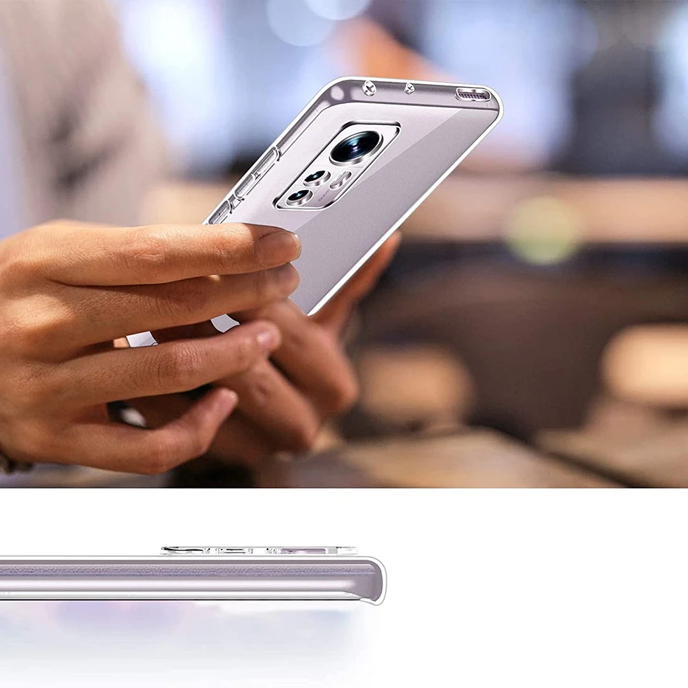 Transparent Ultra-Thin TPU Gel Smartphone Protective Case Cover