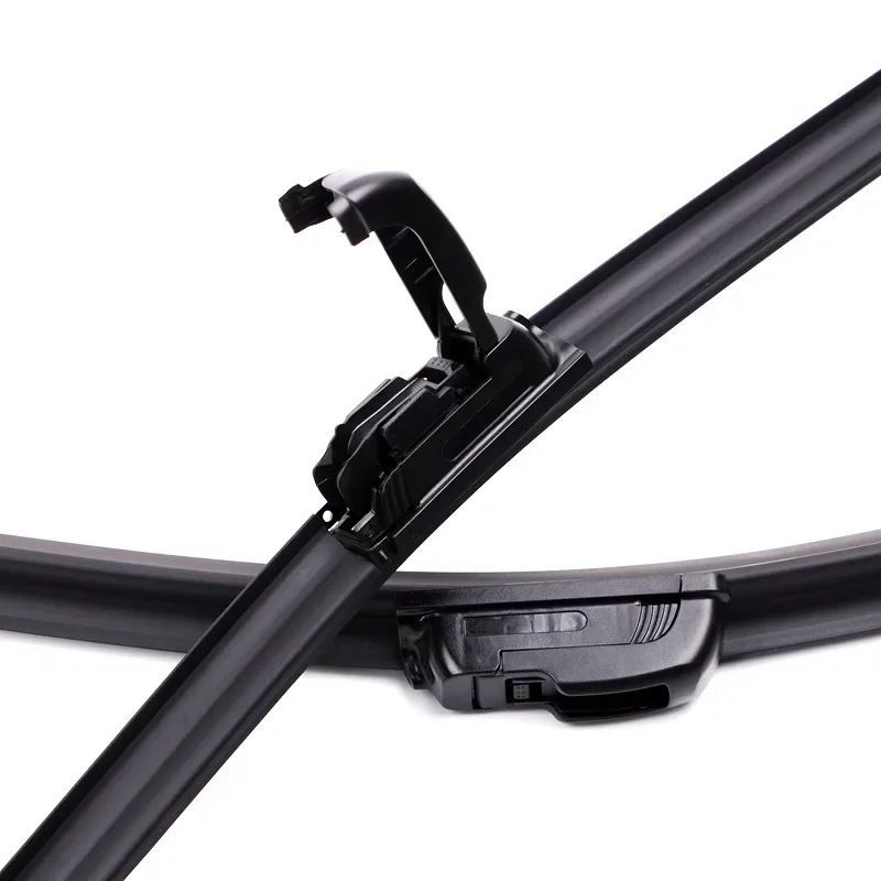 For Hyundai Tucson JM 2004-2009 Car Front Wiper U-Shape Soft Rubber Boneless Wiper HD Silent Durable Car Wiper 24"16" 4