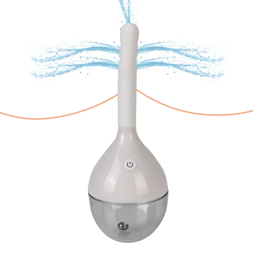 and Anal  Cleaner Electric Enema Irrigator Anal Douche Bulb Design Enema Cleaning Container Sex Toys_voghion.com