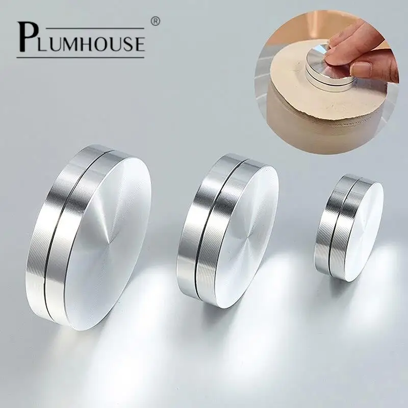 1 Pz Ceramica Argilla Ceramica Lancio Taglio Spinner Strumento Trim Stabilizzatore Mini Ceramica Ruota Cuscinetto In Metallo Disco Rotante 30Mm-50Mm