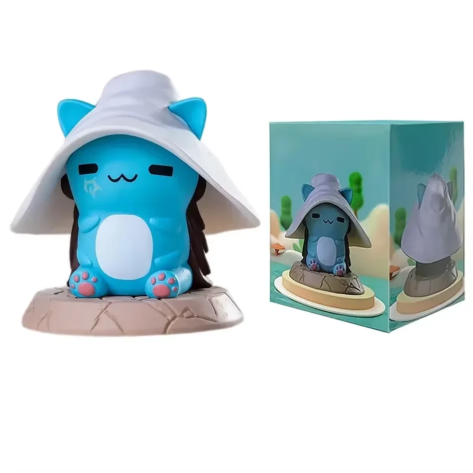 Anime Q Mini Spiel Charakter Wolf War Ghost Mei Linna Mini Puppe PVC Modell Sammlung Dekorative Kinder Erwachsene Urlaub Geschenke – Detail 5