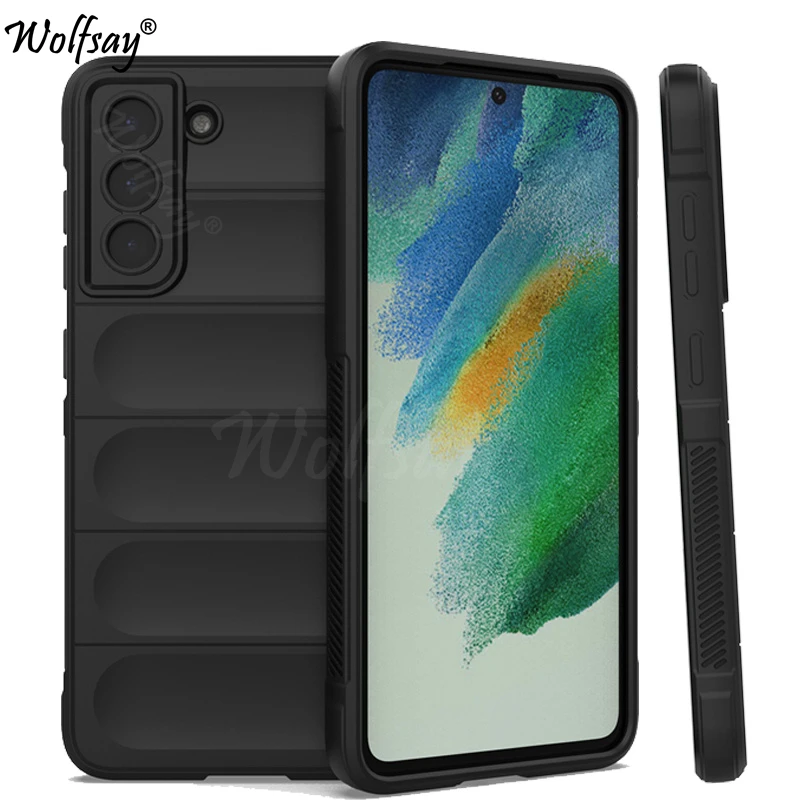 Custodia Antiurto Per Telefono Per Samsung Galaxy S21 Fe 5G Custodia Paraurti In Silicone Custodia Completa Samsung S21 Fe 5G Per Samsung S21 Fe 5G