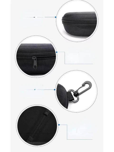 SEANATIVE - Custodia rigida per occhiali da sole con chiusura a zip Bandiera dell'Inghilterra vintage 1