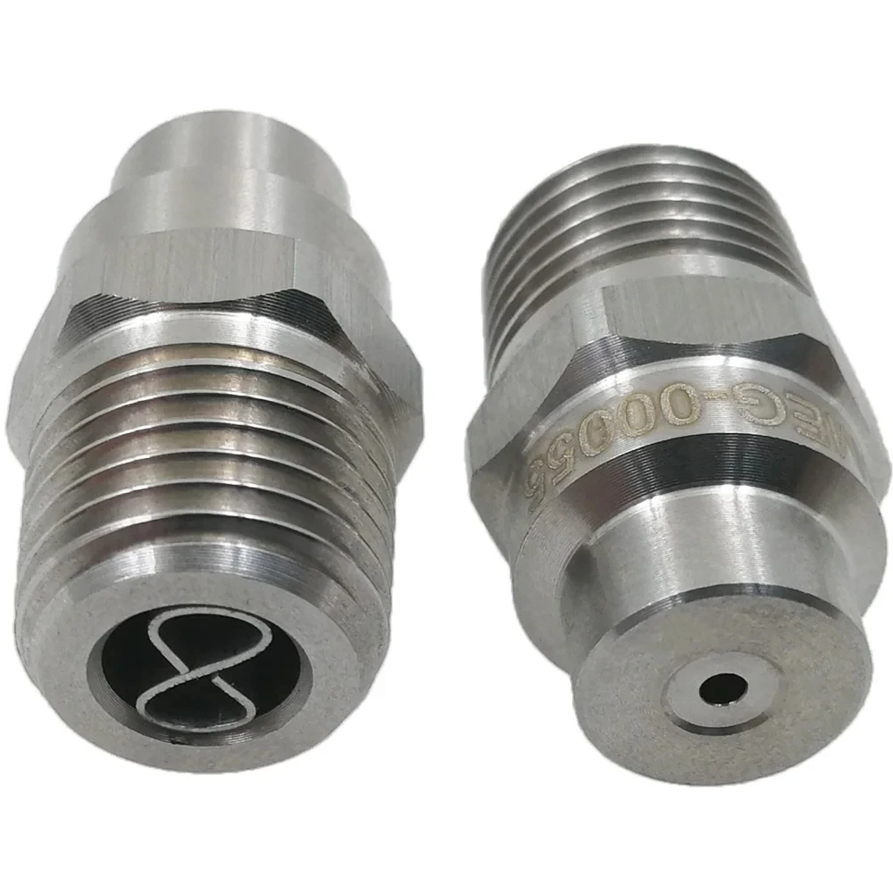 MEG-High Pressure Spray Nozzle, Solid Stream, Straight Jet Nozzle,0 Degree Solid Cone Nozzle, Washer Nozzle, 1/4" 3