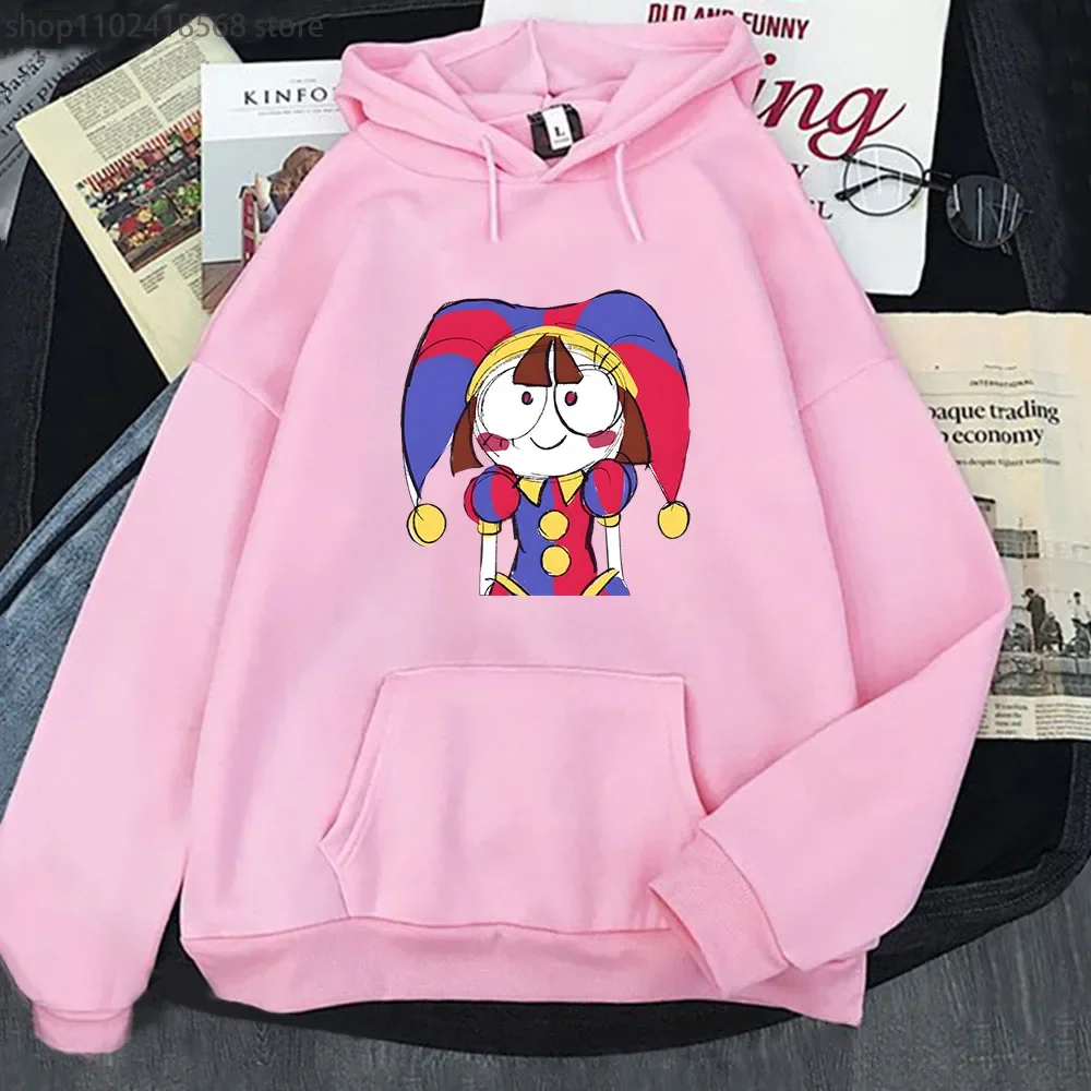 

Fashion Tv Show Hoodie The Amazing Digital Circus Clothes Kawaii Pomni Sweatshirt Women Clothing Stracksuit Men Pullover Y2k Top