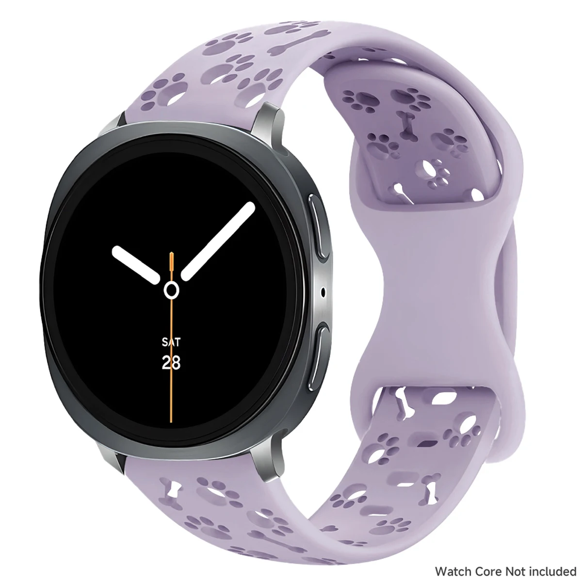 Sport Silicone Band for Galaxy Watch - No Gaps Design, 44mm/40mm & 46mm