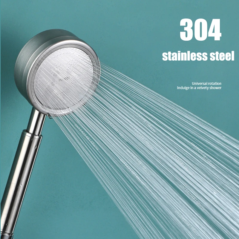 Xiaomi 304 Stainless Steel Shower Head High-pressure Handheld Bathroom Wall Mounted Pressurized Water Saving Rainfall Shower 2