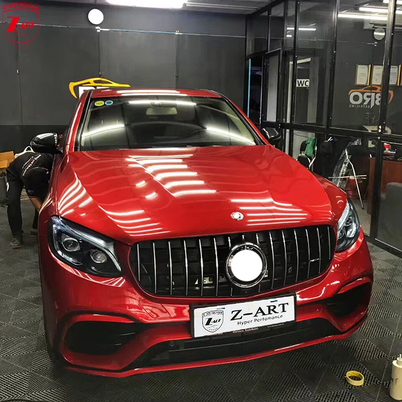 Z-Art Glc 63 Body Kit Per Mercedes Benz Glc Coupe W253 2016-2019 Per Glc Amg 63 Look Body Kit Per Glc Coupe Retrofit Body Kit