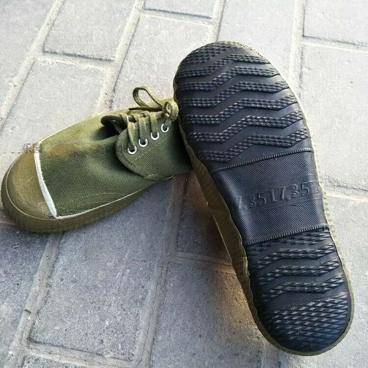 Vietnam War Chinese Pla Army Type 1965 65 Soldier Liberation Shoes