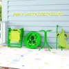 Kids Picnic Table & Chair Set with 2 Folding Chairs & Height Adjustable Umbrella