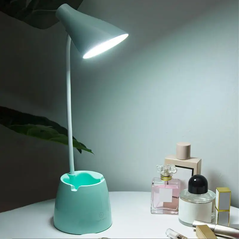 

Reading Lamp Study Lamp Night Light Led Table Lamps Dimmable Stand Desk Light Usb Rechargeble Eye Protection