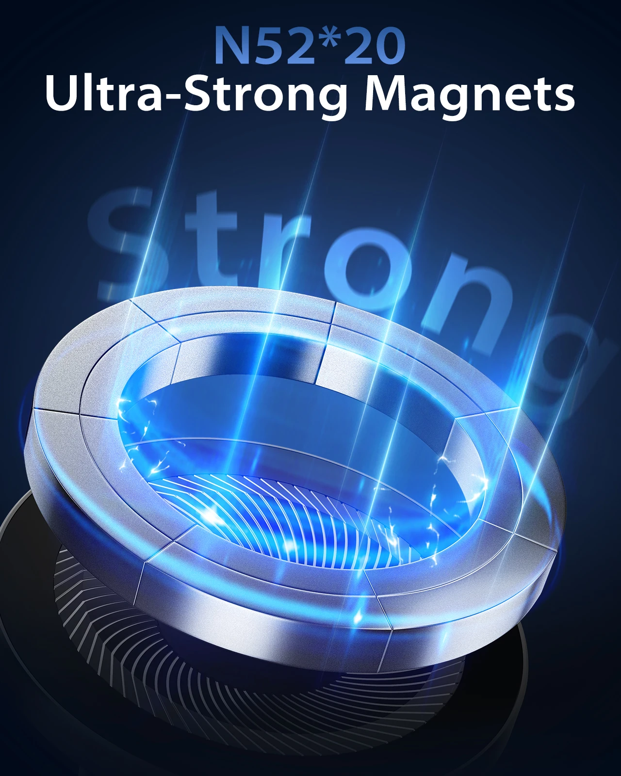 Eary Magnetic Car Phone Holder Mount Super Stable Air Vent Magsafe Cell Phone Stand Metal Hook Clip With 360° Rotation 2025