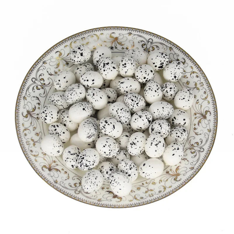 Bird House Round Rattan Bird Nest Easter Handmade DIY Craft Vine Simulation Egg Decor Props