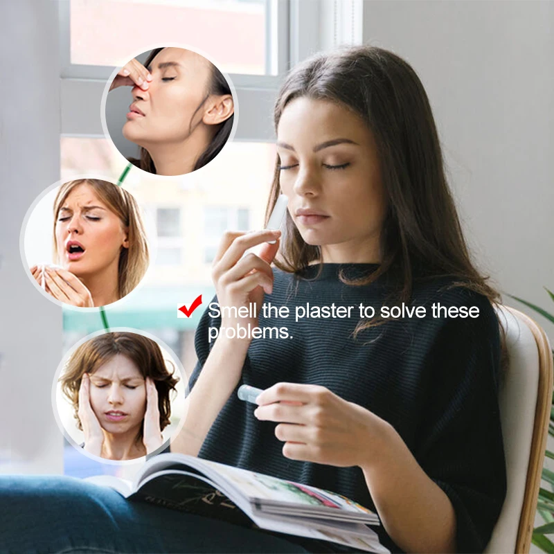 6 pcs Thailand Mint Nasal Inhaler Cure Stuffy Nose Rhinitis Nasal Aspirator Bracing Breezy Asthma Refreshing Aroma Oil Stick nasal inhaler