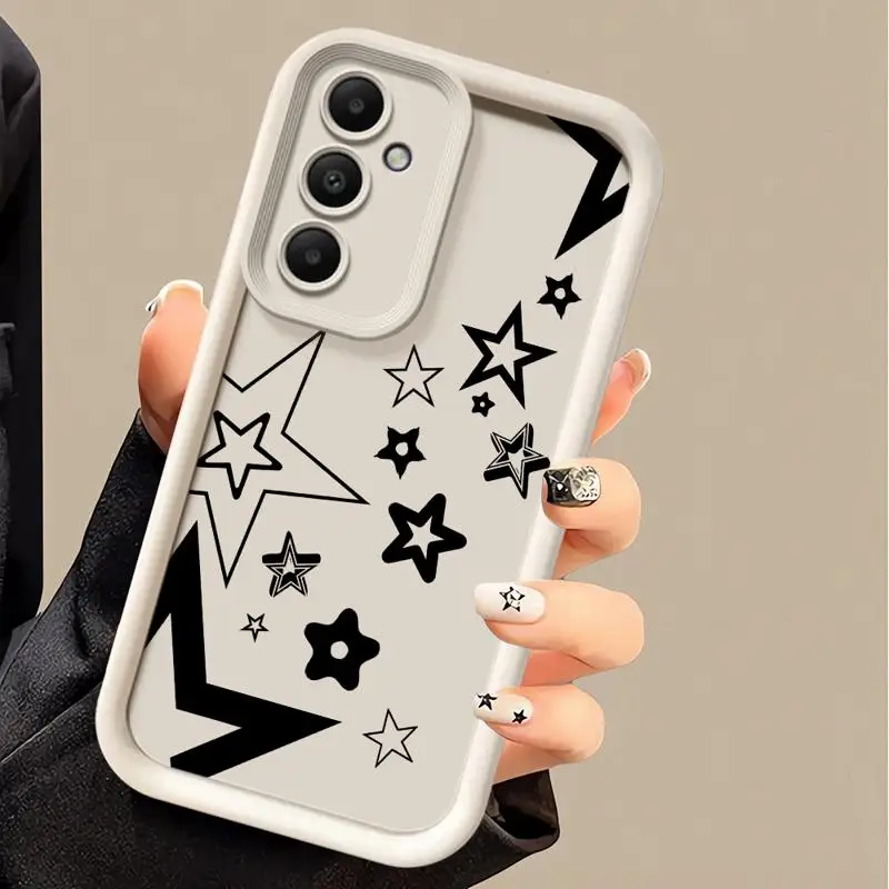 Pentagram Art Star Moon Cool Phone Case Cover