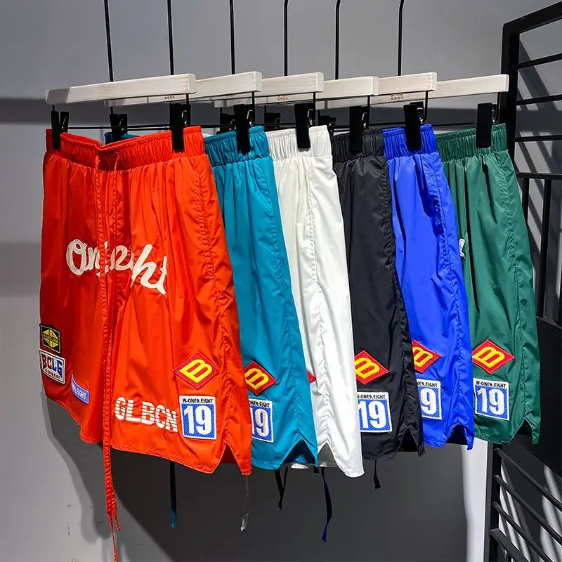 

y2k Summer Shorts For Men Polyester Quick Dry Fitness Workout Short Casual Breathable Basketball Sports Shorts y2k fashion pants