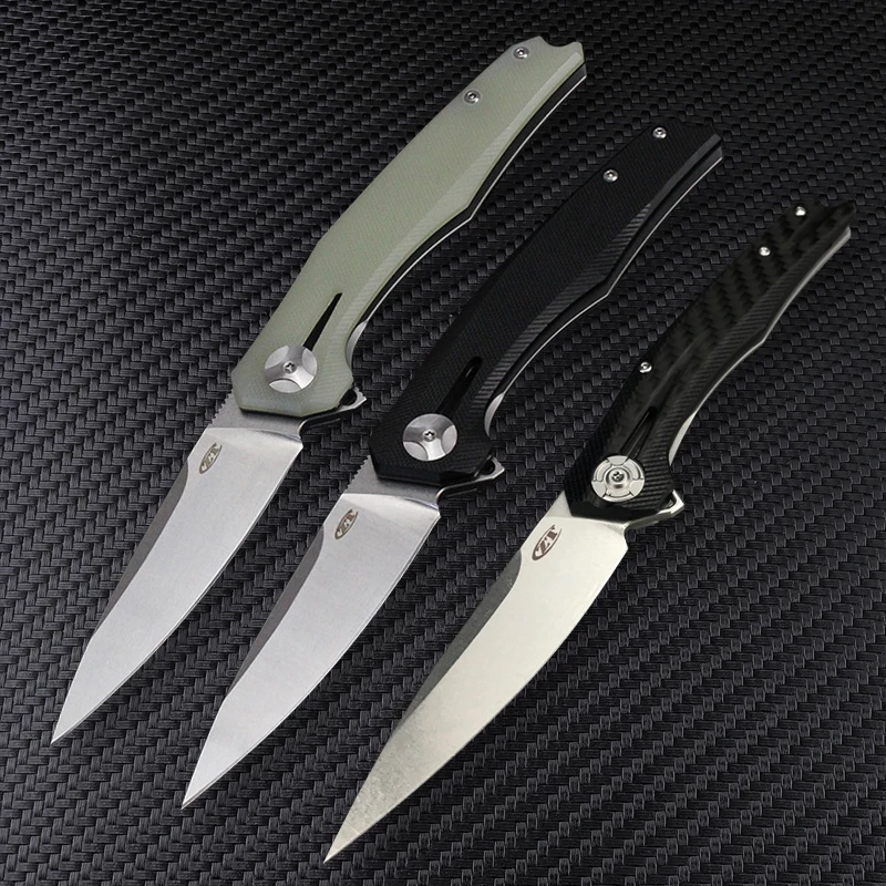 

Zero Tolerance ZT0707 G10 Handle Ball Bearing Folding Knife Outdoor Camping Hunting Tactical Self-defense EDC Tool Knives