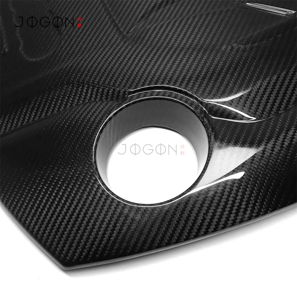 Dry Carbon Fiber For Audi S4 RS4 S5 RS5 B9 V6 Avant Coupe Convertible Hatchback 2017 -2024 Powerful Engine Bay Cover Trim