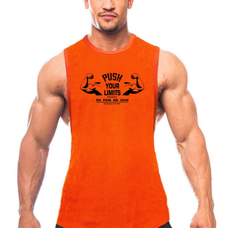 

Бренд Muscleguys, спортивная одежда, сетчатая майка для бодибилдинга, без рукавов, для фитнеса, мужская летняя майка, быстросохнущая майка для бега, топ для мужчин