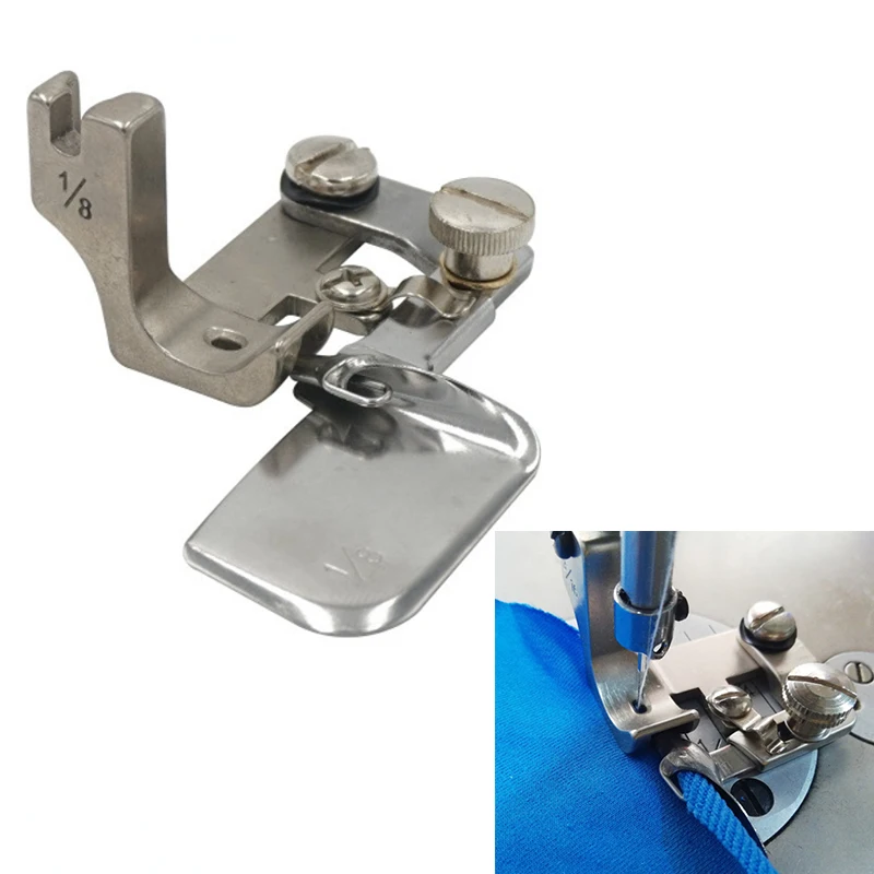 F502IndustrialSewingMachineHemmerPresserFootBindersCurve