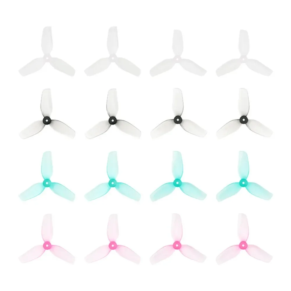 Hélices 31mm 3 Pales Polycarbonate HQ pour Drones de Course - Lot de 16