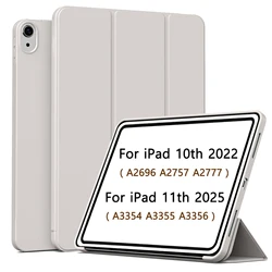 Magnetic Slim Trifold Stand Tablet Case - Premium Protective Cover (Gray)