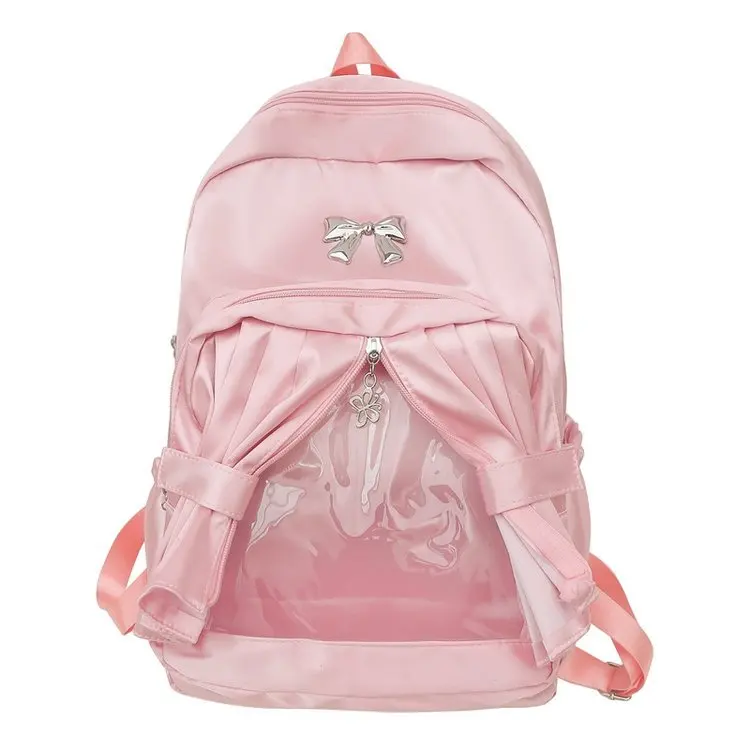 Japan Itabag Transparent Pvc Pocket Backpack School Bags For Girls Kawaii Casual Book Travel Rucksack 2024 New 6
