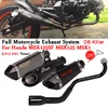For HONDA GROM MSX125 SF MSX 125 MSX125SF MSX1 2013-2020 Full Motorcycle Exhaust Systerm Link Pipe Escape Moto Muffler DB Killer