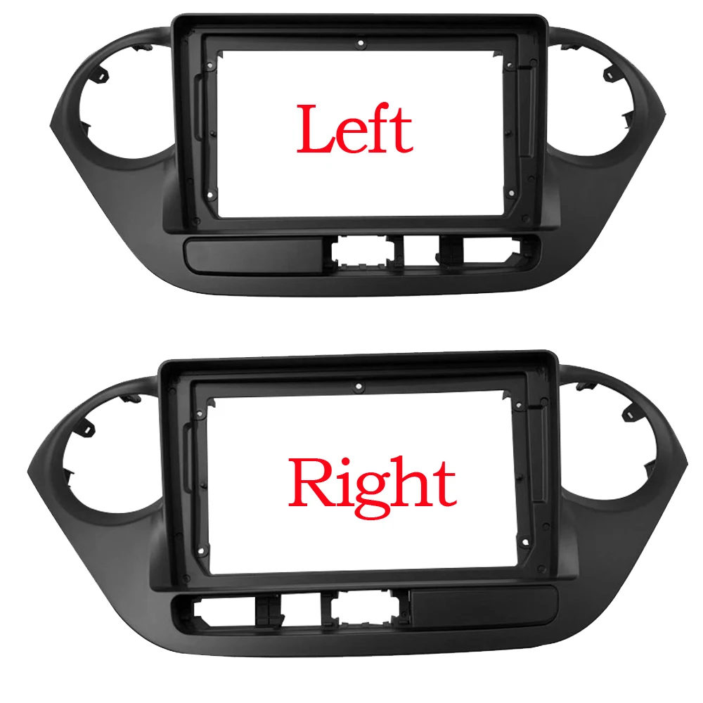 BYNCG2Din9InchCarRadioInstallationPlasticFasciaPanelFrame