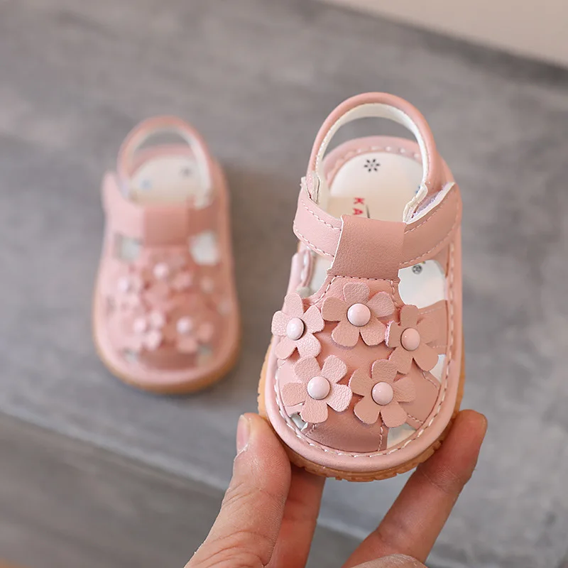 Baby Girl Princess Shoes Baby Summer Sandals Shoes Toddler Girls Soft Sole Toddler Pink Sandals