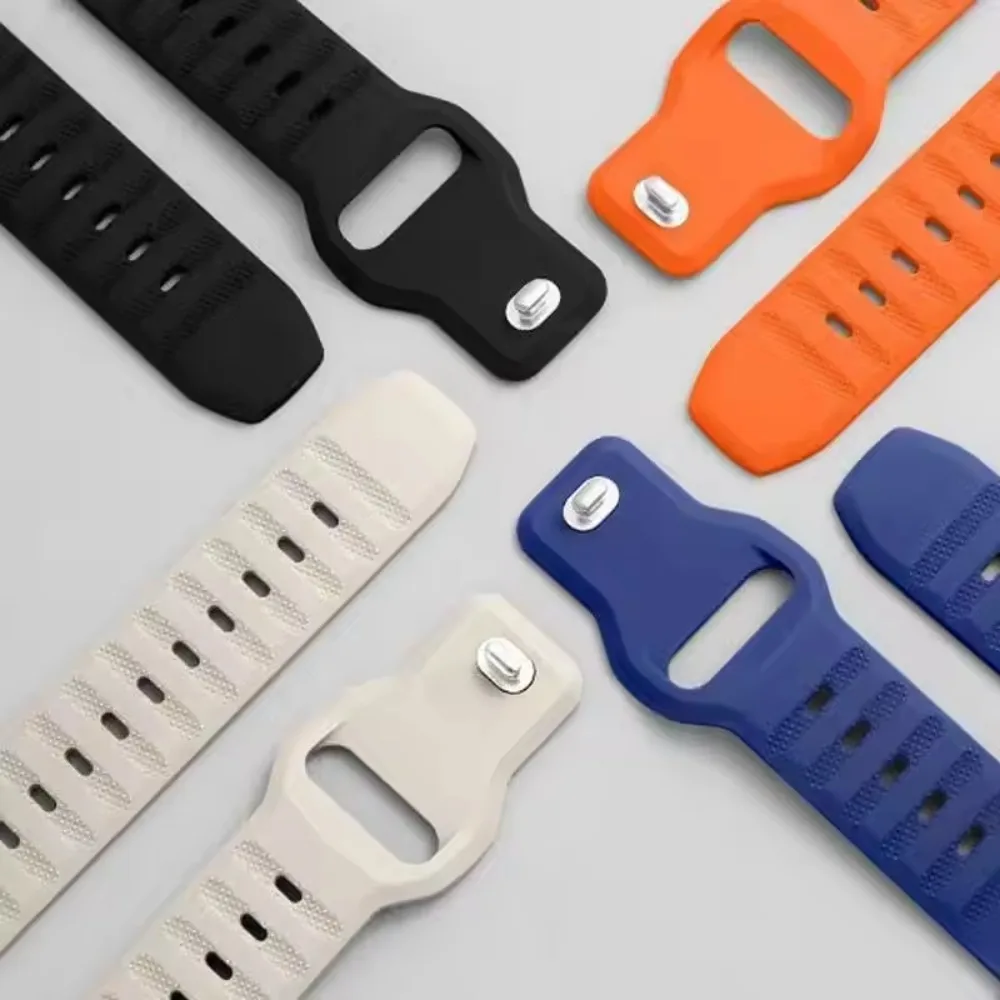 Comfortable & Breathable Silicone Wristband, 20mm/22mm, Replaceable Strap for Smartwatches