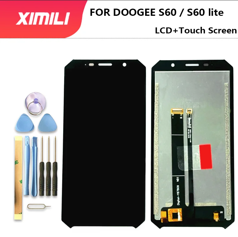 

5.2 inch Original For DOOGEE S60 Lite LCD Display+Touch Screen Digitizer Assembly FOR DOOGEE S60 Screen Replacement + tools