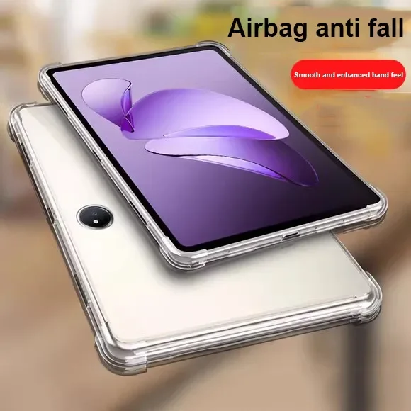 Crystal Clear Tablet Case | Four-Corner Anti-Drop Protection | 11-Inch Display Compatible