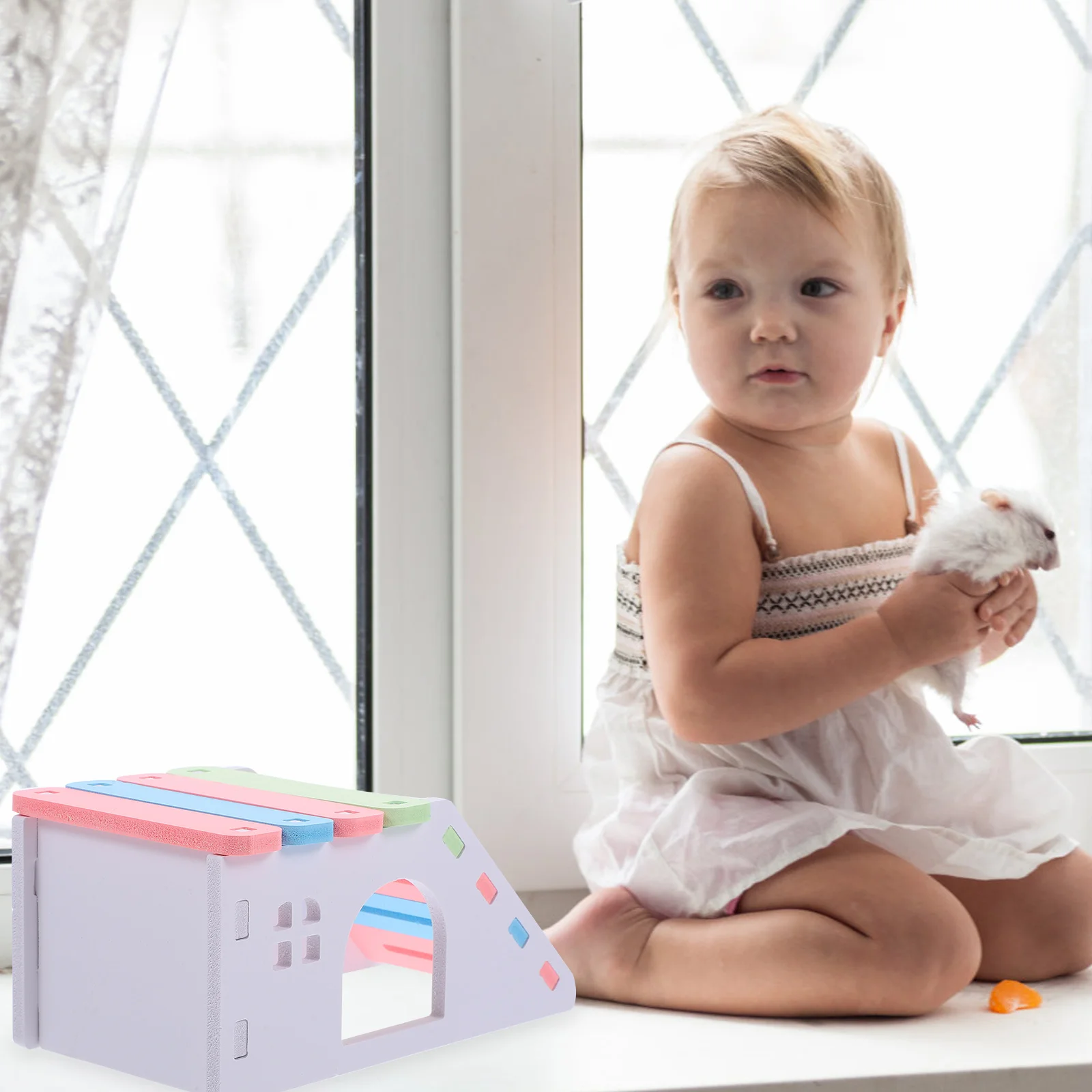 Maison en tissu pour lapin
