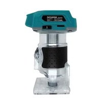 PATUOPRO 5 Speeds Brushless Electric Trimmer Handheld Wood Router Milling Engraving Slotting Power Tools For Makita 18V Battery 2