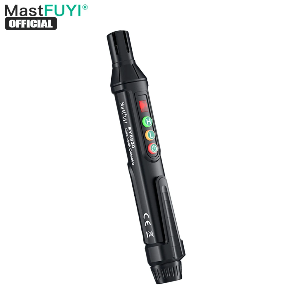 

MASTFUYI Portable Gas Leak Detector Alarm Combustible Gas Detector Gas Sniffer And Visual Alarm For All Types Of Flammable Gases